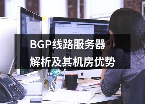 BGP线路服务器解析及其机房优势