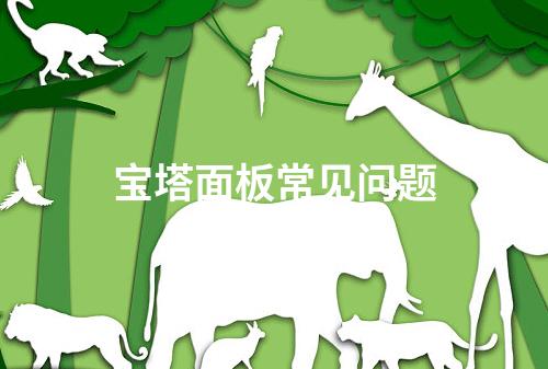 宝塔面板常见问题