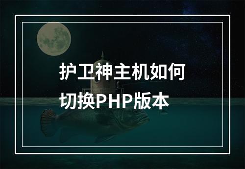 护卫神主机如何切换PHP版本
