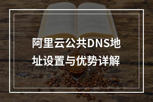 阿里云公共DNS地址设置与优势详解