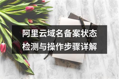 阿里云域名备案状态检测与操作步骤详解