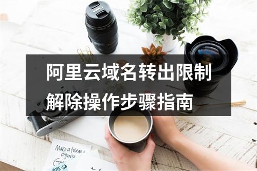 阿里云域名转出限制解除操作步骤指南