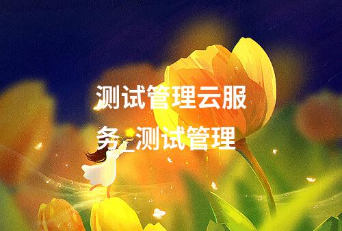 测试管理云服务_测试管理