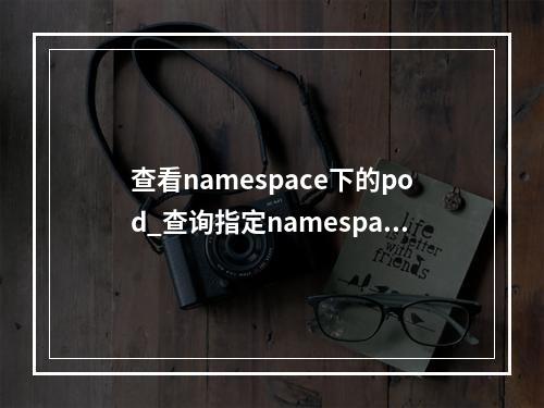查看namespace下的pod_查询指定namespace下的Pods