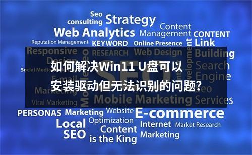 如何解决Win11 U盘可以安装驱动但无法识别的问题?