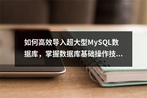 如何高效导入超大型MySQL数据库,掌握数据库基础操作技巧?