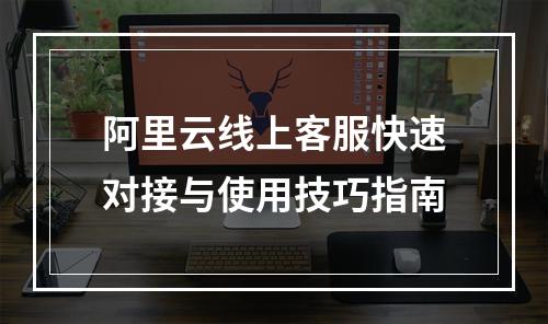阿里云线上客服快速对接与使用技巧指南
