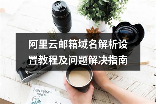 阿里云邮箱域名解析设置教程及问题解决指南