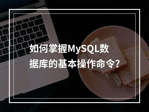 如何掌握MySQL数据库的基本操作命令?