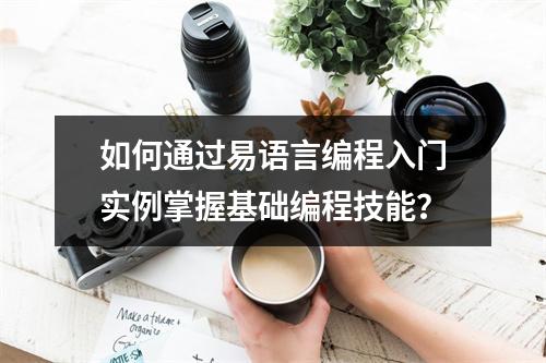 如何通过易语言编程入门实例掌握基础编程技能?