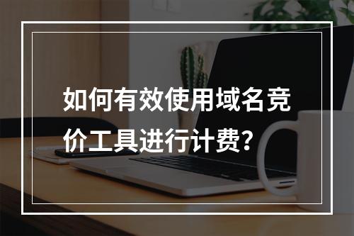 如何有效使用域名竞价工具进行计费?