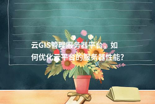云GIS管理服务器平台,如何优化云平台的服务器性能?