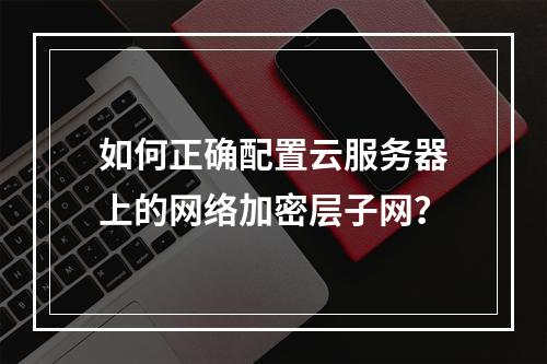 如何正确配置云服务器上的网络加密层子网?