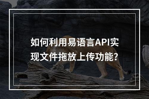 如何利用易语言API实现文件拖放上传功能?