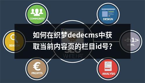 如何在织梦dedecms中获取当前内容页的栏目id号?