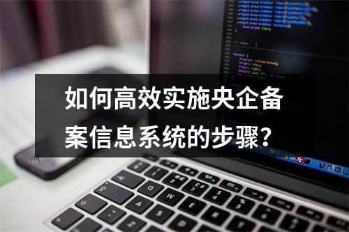 如何高效实施央企备案信息系统的步骤?