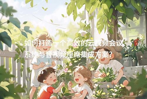 如何打造一个高效的云视频会议系统与音视频座席集成方案?
