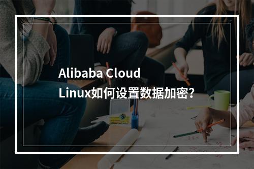 Alibaba Cloud Linux如何设置数据加密？