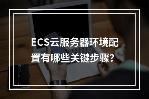 ECS云服务器环境配置有哪些关键步骤？
