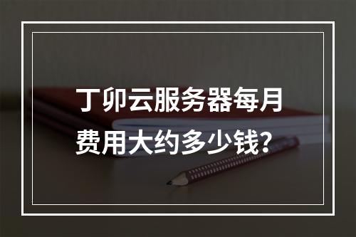 丁卯云服务器每月费用大约多少钱？