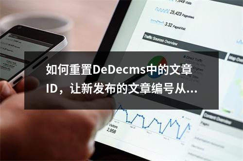 如何重置DeDecms中的文章ID,让新发布的文章编号从1开始?
