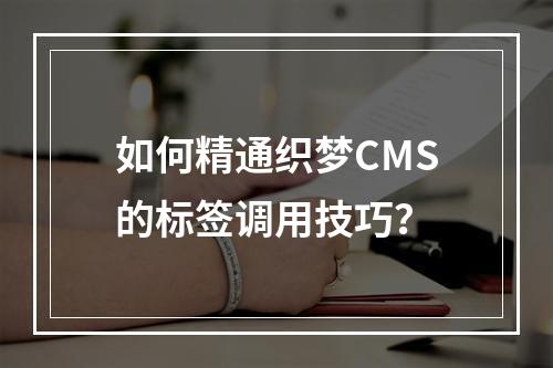 如何精通织梦CMS的标签调用技巧?