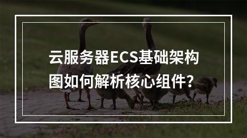 云服务器ECS基础架构图如何解析核心组件？