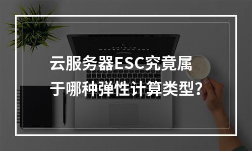 云服务器ESC究竟属于哪种弹性计算类型？