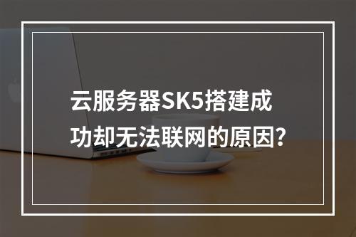 云服务器SK5搭建成功却无法联网的原因？