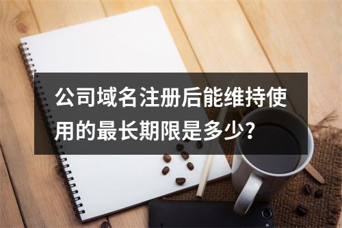 公司域名注册后能维持使用的最长期限是多少?
