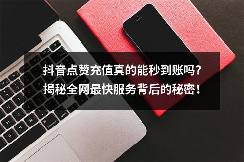 抖音点赞充值真的能秒到账吗?揭秘全网最快服务背后的秘密!