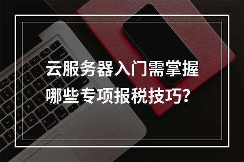 云服务器入门需掌握哪些专项报税技巧？