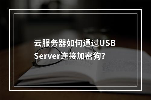 云服务器如何通过USB Server连接加密狗？