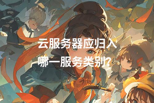 云服务器应归入哪一服务类别？