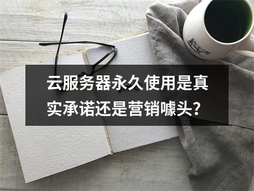 云服务器永久使用是真实承诺还是营销噱头？
