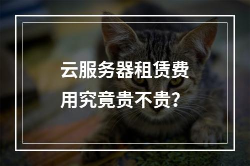云服务器租赁费用究竟贵不贵？