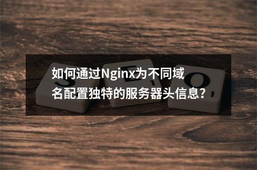 如何通过Nginx为不同域名配置独特的服务器头信息?