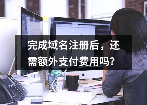 完成域名注册后,还需额外支付费用吗?
