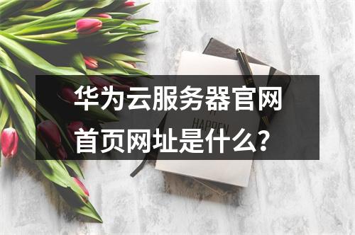 华为云服务器官网首页网址是什么？