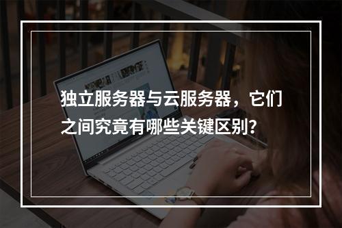 独立服务器与云服务器,它们之间究竟有哪些关键区别?