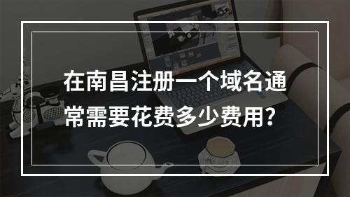在南昌注册一个域名通常需要花费多少费用?