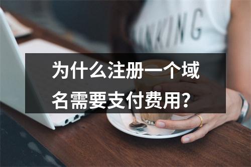 为什么注册一个域名需要支付费用?