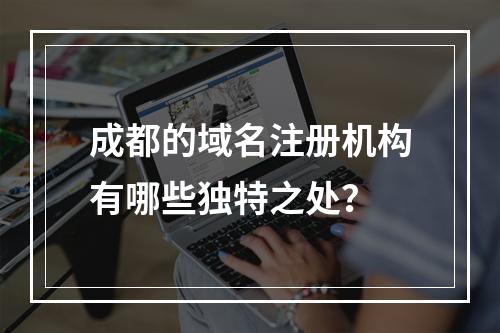 成都的域名注册机构有哪些独特之处?