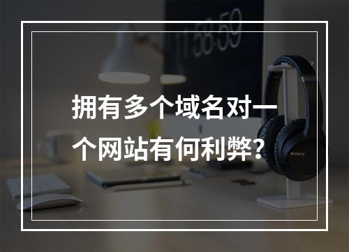 拥有多个域名对一个网站有何利弊?