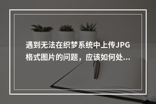 遇到无法在织梦系统中上传JPG格式图片的问题,应该如何处理?