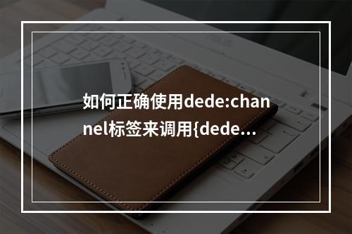 如何正确使用dede:channel标签来调用{dede:field.seotitle /}?