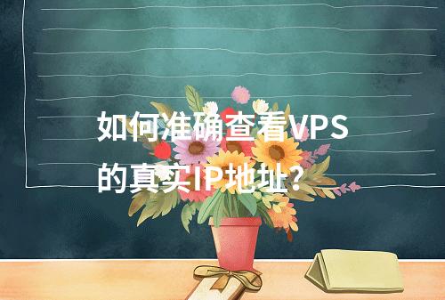 如何准确查看VPS的真实IP地址?