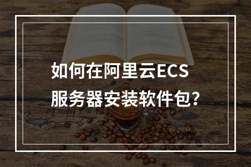 如何在阿里云ECS服务器安装软件包？