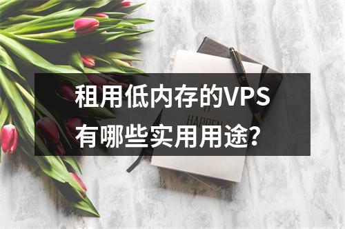 租用低内存的VPS有哪些实用用途?