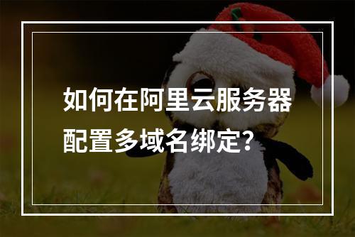 如何在阿里云服务器配置多域名绑定？